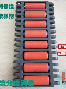 6326快递物流分选分拣线塑料滚珠输送网带网链滚轮传送皮带耐磨带