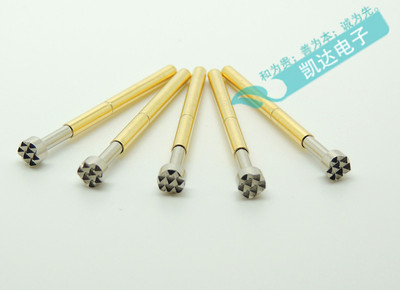 测试针P156-H(九爪梅花头)探针2.36mm 弹簧针 顶针