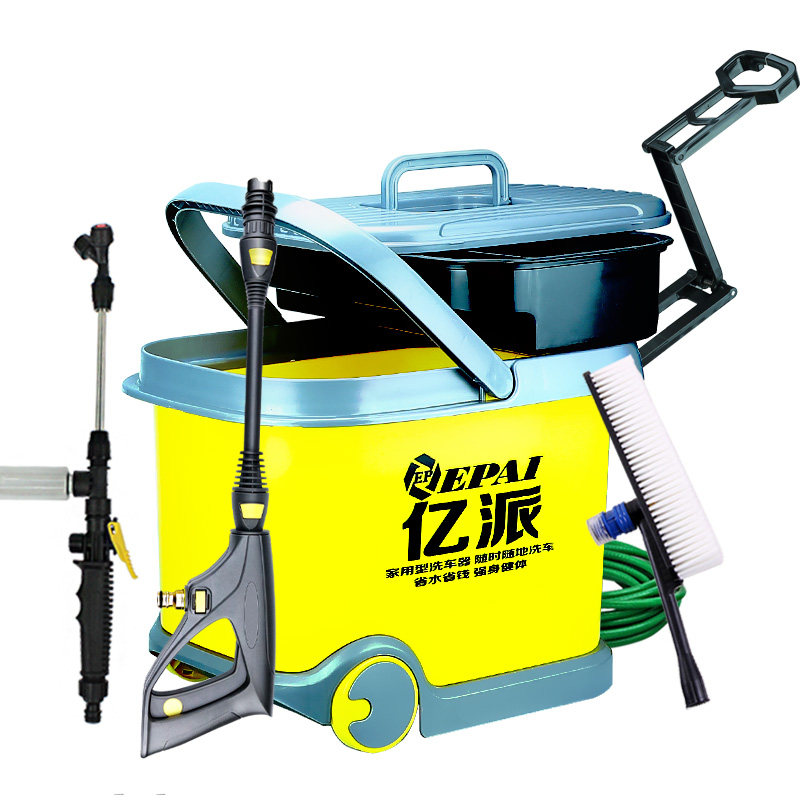 亿派洗车机锂电高压水枪车用家用商用工具无线便携式车载水泵神器