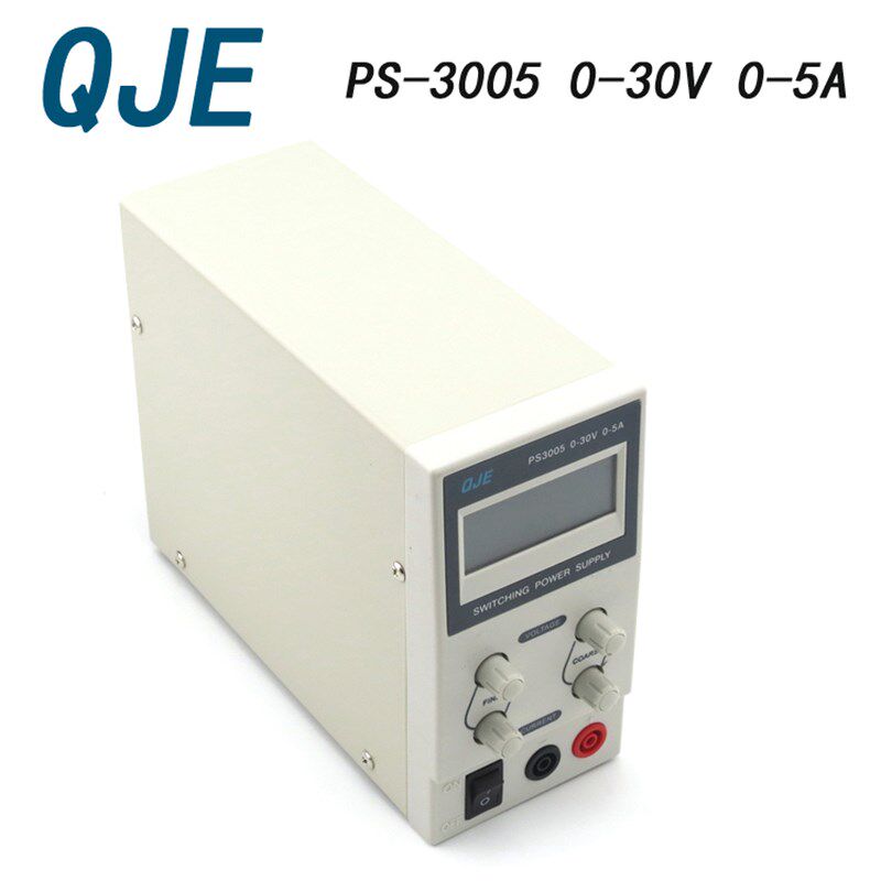 原装求精PS3005可调直流开关稳压笔记本维修电源输出0-30V0-5A