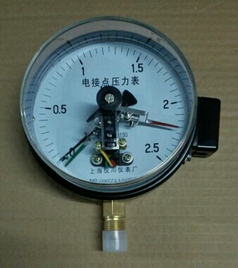上海仪川仪表厂 磁助式电接点压力表 yxc-150 2.5MPA 直径150mm
