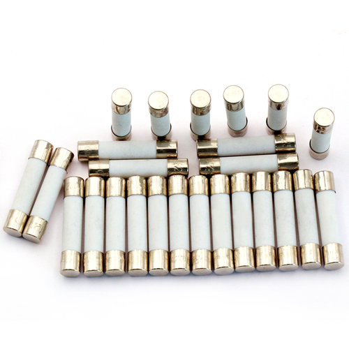 陶瓷保险丝管5x20mm250V熔断器保险管式万用表1A2A3A5A10A15A30安