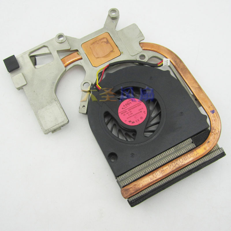 ADDA AB7005HX-ED3 笔记本风扇 散热片 散热铜管 散热模组