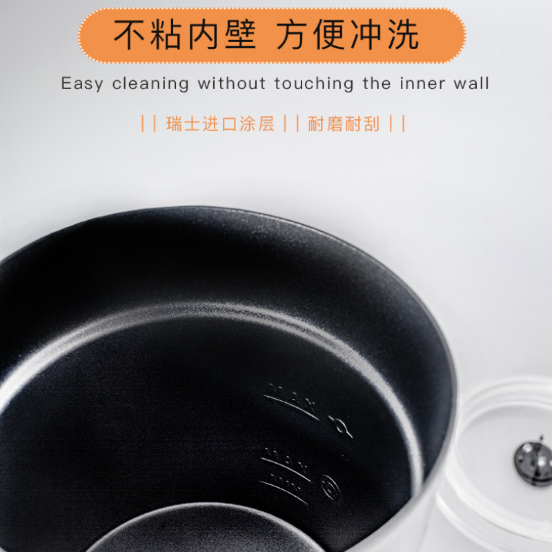 zigo奶泡机自动打奶泡器电动冷热家用咖啡机拉花杯加热牛奶多功能