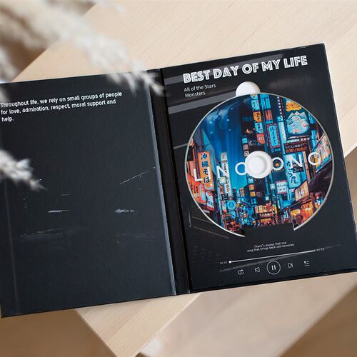 cd专辑定制制作高端精装长方形品质音乐礼物创意礼品