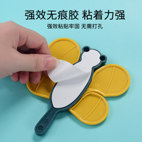 柜子移门卡扣衣柜推拉翅膀门锁防开门固定儿童安全防护滑窗户锁扣