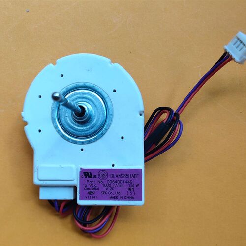 海尔冰箱风扇电机DLA5985HAEF 0064001449 12V1.8W直流冷冻风机