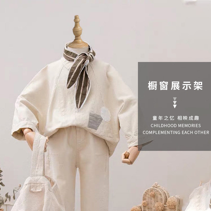 服装店儿童包布模特道具半身橱窗展示全身童装小孩模特婴幼展示架