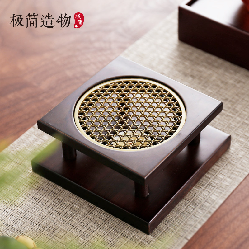 铝合金温茶炉暖茶炉花茶壶蜡烛茶蜡加热底座公杯煮茶X炉加热炉茶