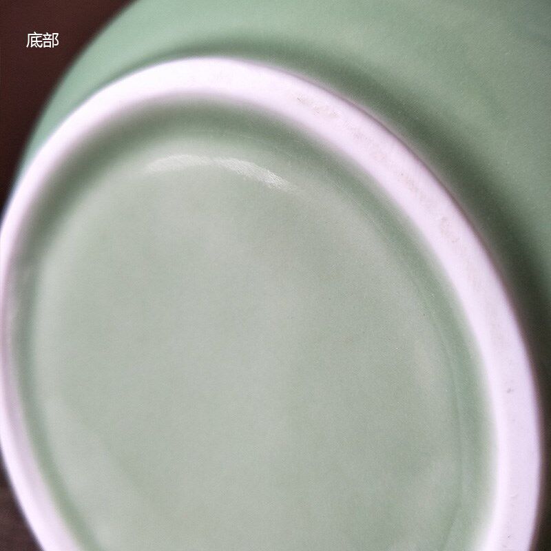 德化陶瓷花瓶青瓷大号陶瓷瓶瓷瓶摆件假花插花水培植物养花装饰品