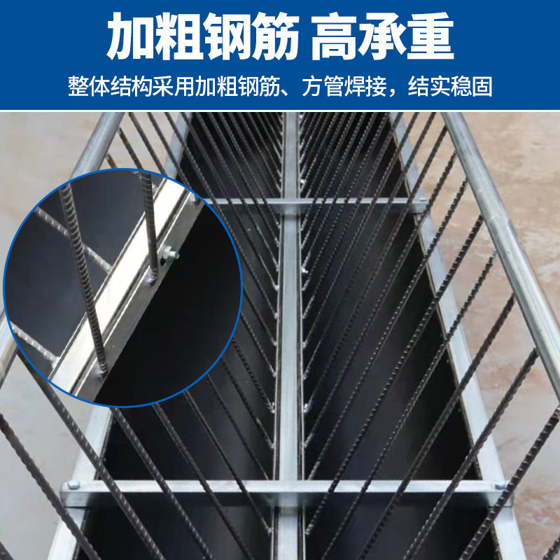 双面喂羊食槽新型羊槽羊场圈舍大小羊饲喂自动补料采食料槽带架子