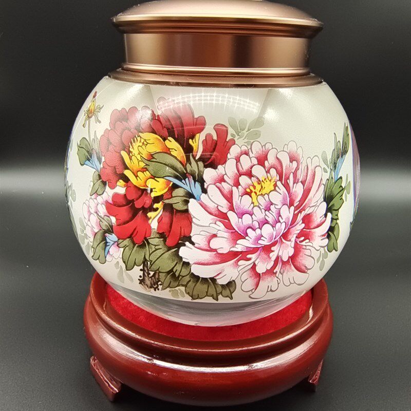 内画鼻烟壶中式茶具茶叶罐礼品瓶内画手工艺送礼外事商务中国特色