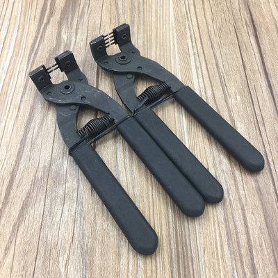 无声菱斩钳 菱斩 菱斩打孔器 皮具皮革打孔工具 间距4mm 2齿4齿