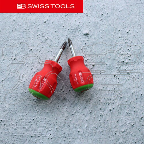 瑞士原装进口PB Swiss Tools 双组份短柄米字螺丝刀 PB 8194 系列