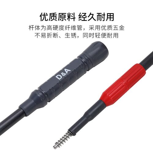 德克鱼缸刷子清洁长柄擦洗工具鱼缸刮藻刀清理玻璃的清洁工具