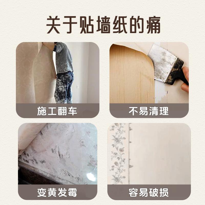 三棵树艺术漆蛋壳光电视背景墙面漆装修室内墙面肌理漆施工材料
