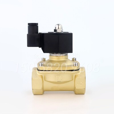 室外防水常闭电磁阀水阀开关阀220VDC24V气阀排水防雾DC12V4分6分