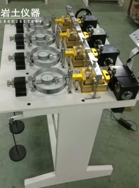 ZJ-4电动四联直剪仪应变控制式无极变速 岩土仪器 土工仪器