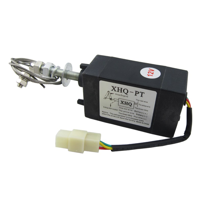 XHQ-PT12V24V柴油机组电子熄火器控制器汽车船舶停机断油