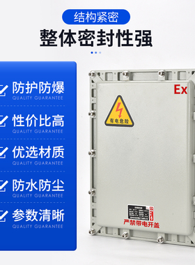 BJX防爆接线箱配电柜动力照明控制箱300*400空箱防爆操作柱断路器