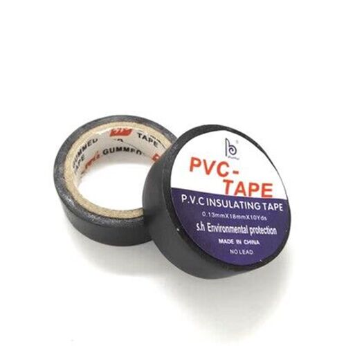 PVC电工胶带 绝缘胶带电工电气胶布防水 胶带万得牌黑色胶带