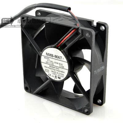 原装NMB 3110KL-05W-B30 8025 24V0.10A 8CM超耐用变频器散热风扇