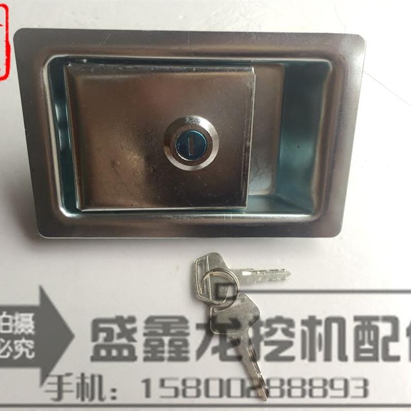 挖土机配件适用于小松PC边门锁小松挖土机边门锁工具箱锁小松锁芯