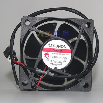 SUNON/建准MB60251VX-000C-A99 6025 12V 2.40W 散热风扇