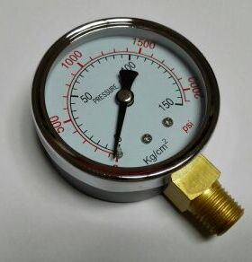测量压力压力表 pressure gauge 150kg/C 2000psi 60mm ZG1/4
