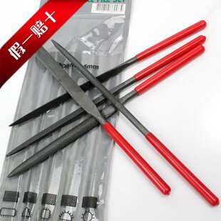 台湾宝工8PK-605L 5支精密锉刀组套装绿柄170mm半圆三角/平锉特价