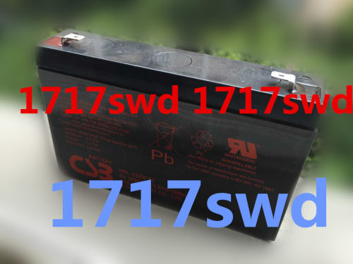 CSB蓄电池 HRL634W F2 6V34W/Cell/1.67V/15MIN服务器储能电池