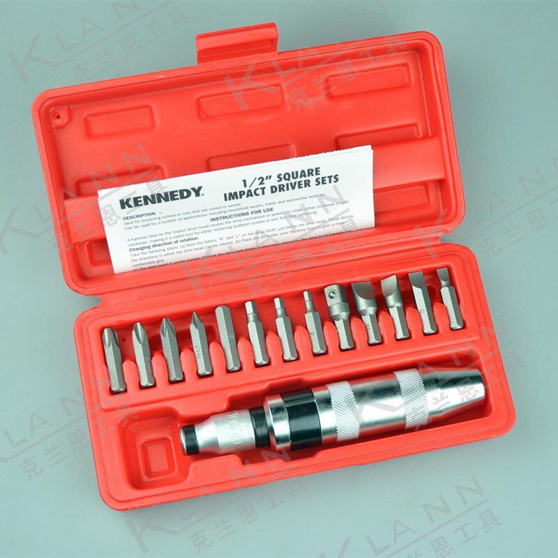 英国KENNEDY 进口敲击螺丝刀组14件套KEN-573-7100K 克伦威尔工具