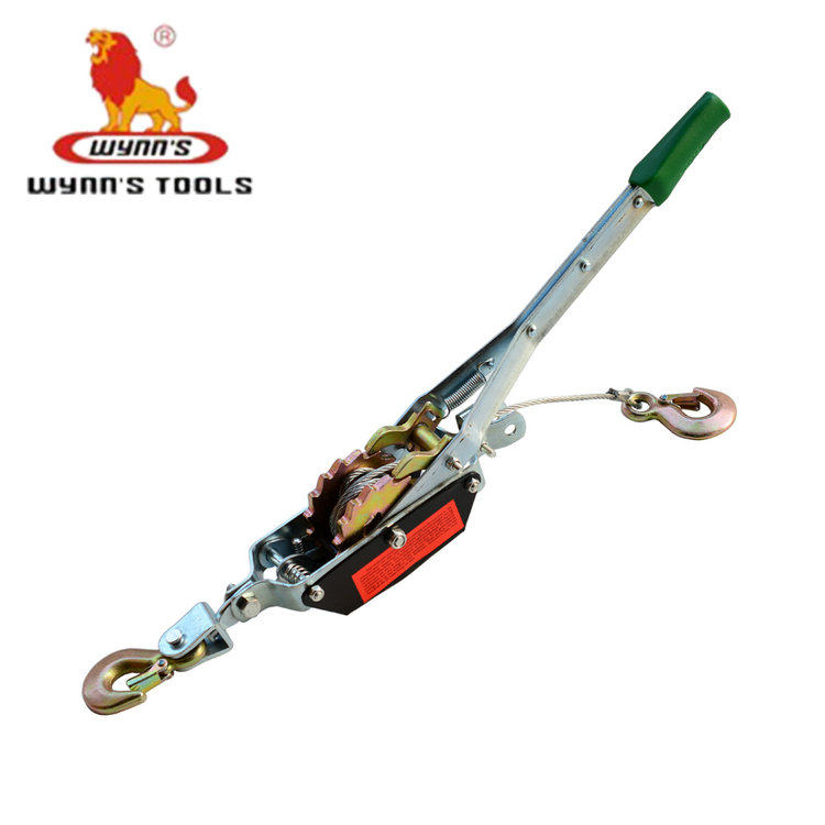 工具威力狮1吨/2吨/4吨棘轮式紧线器 拉线器 钢丝绳拉紧器 收紧器