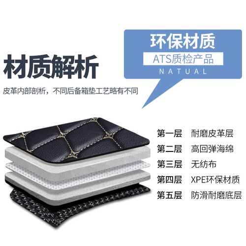 亚瑟王适用于奔驰s级s400l s450 s350 s320后备箱垫专用汽车 尾箱