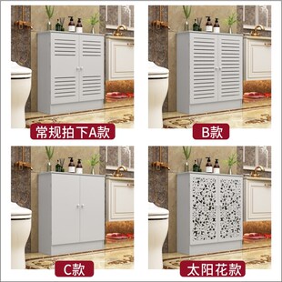 暖气地暖分水器遮挡柜装饰箱管道阀门水表弱电集线盒创意防水遮丑