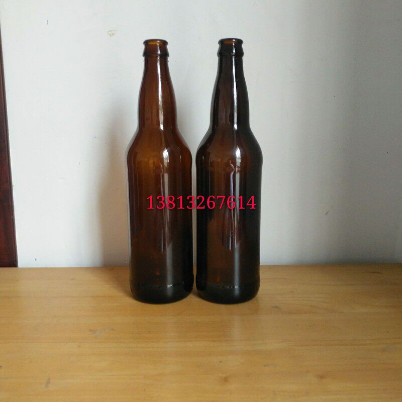 成箱出售.新款650毫升棕色玻璃瓶啤酒瓶.空瓶汽水瓶饮料瓶红酒瓶