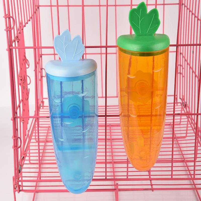 厂家直销 胡萝卜宠物喂水器 兔子悬挂式饮水器仓鼠宠物碗
