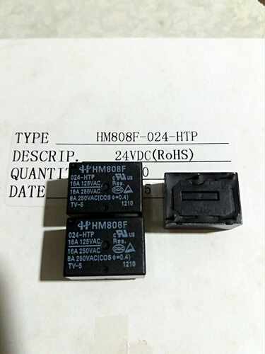 HM808F-024-HTP 全新原装宏美继电器,代替,HF7520,G5CA,PCD