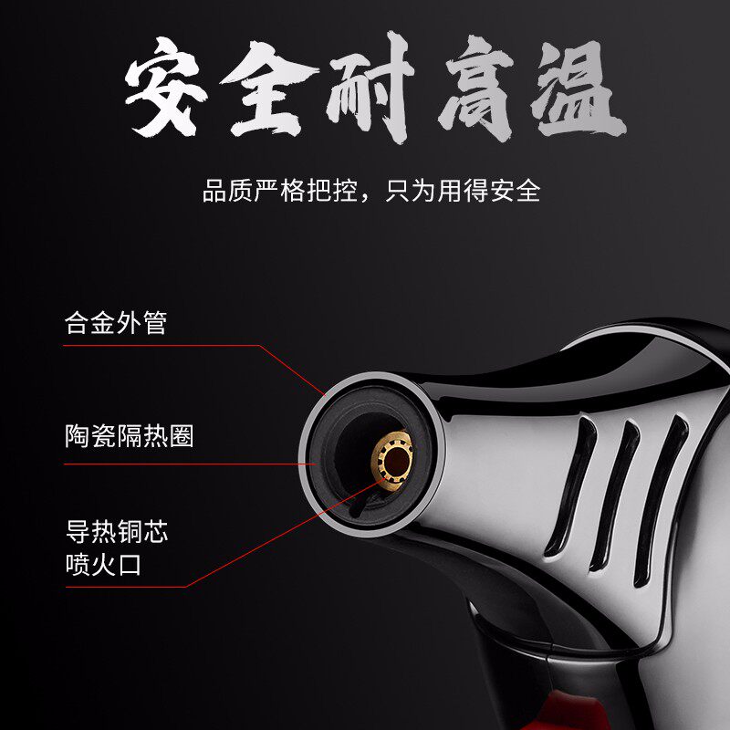 家用小型高温手持式烧猪毛烘焙烧烤喷火枪金属焊接点火神器气焊机