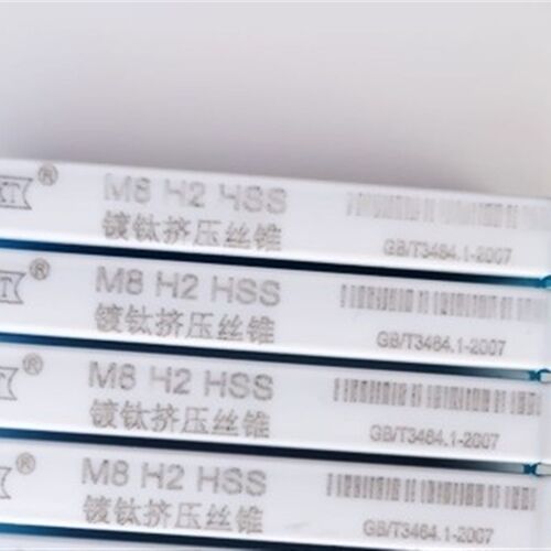 申锌镀钛挤压丝锥 M2 M3 M4 M5 M6 M8 M10 12 14 16 18 20