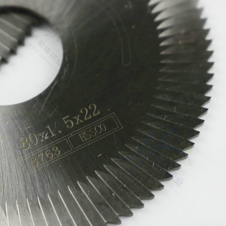 锐正高速钢三面刃锯片 80x1.5x22 金刚叶片铣刀 代码SG2-M35
