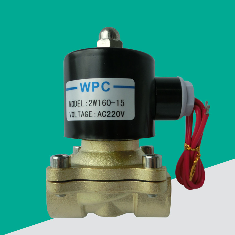 常闭电磁阀水阀AC220V 气阀DC24V DC12V 4分6分1寸2寸现货