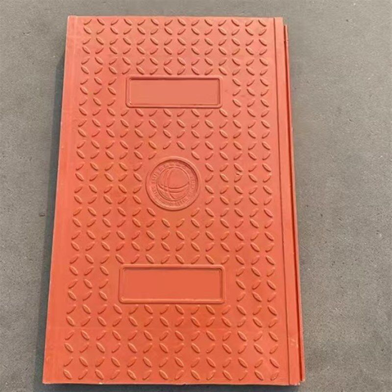 玻璃钢电缆沟盖板树脂电力盖板铸铁井盖井圈模压