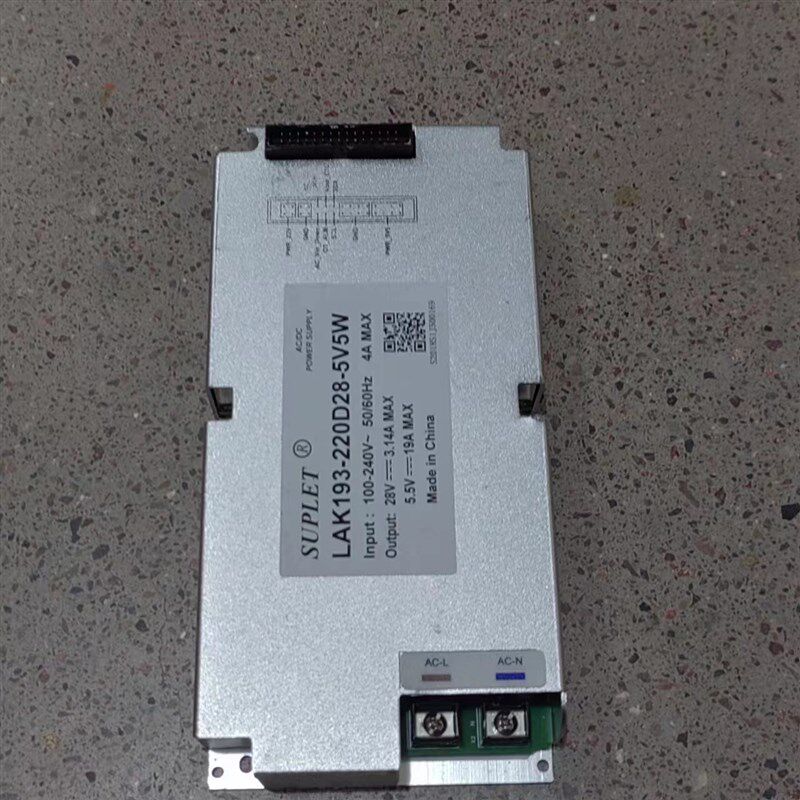 SUPLET原装正品LAK193-220D28-5V5W开关电源5.5V19A工控28V3.14A