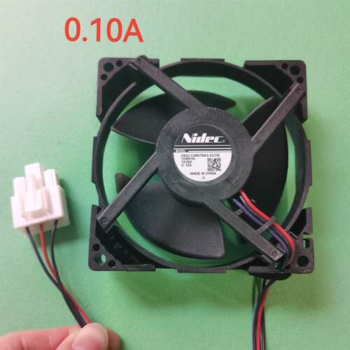 适用美的冰箱风扇U92C12MS7BA3-52 NIDEC风扇 9CM 冷冻风扇0.10A