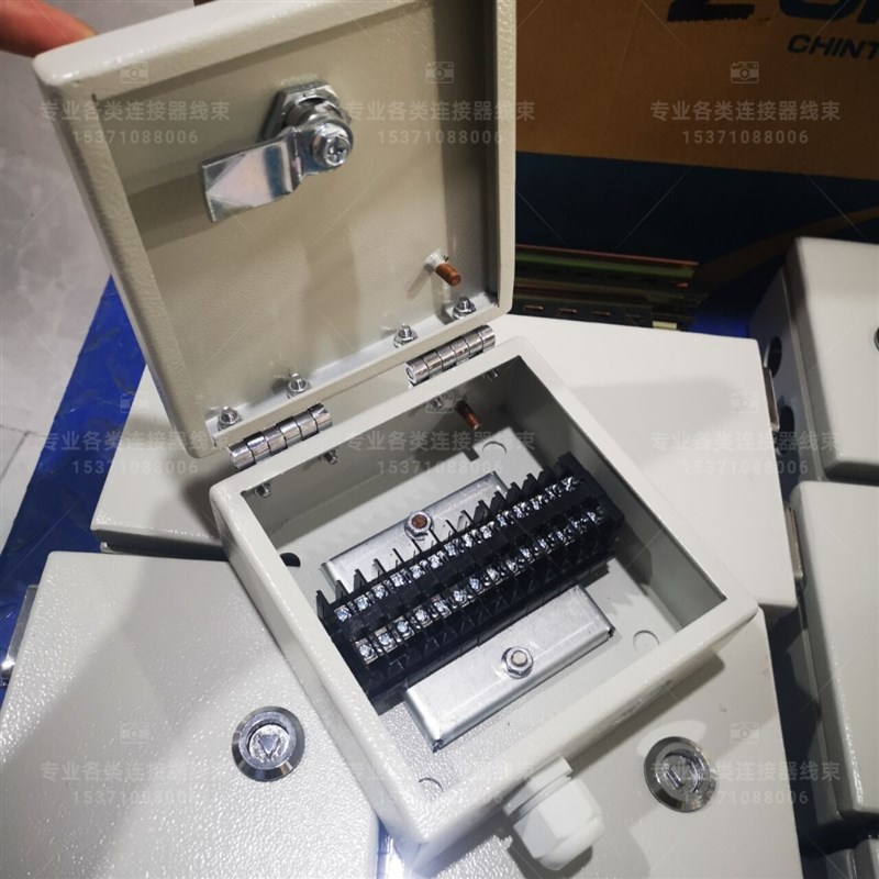 碳钢冷轧钢板防水接线端子盒开关箱 电控电气箱电控箱150*150*80