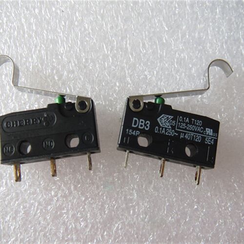 进口德国樱桃CHERRY DB3带柄轻触 微动 按键 行程开关 0.1A250V