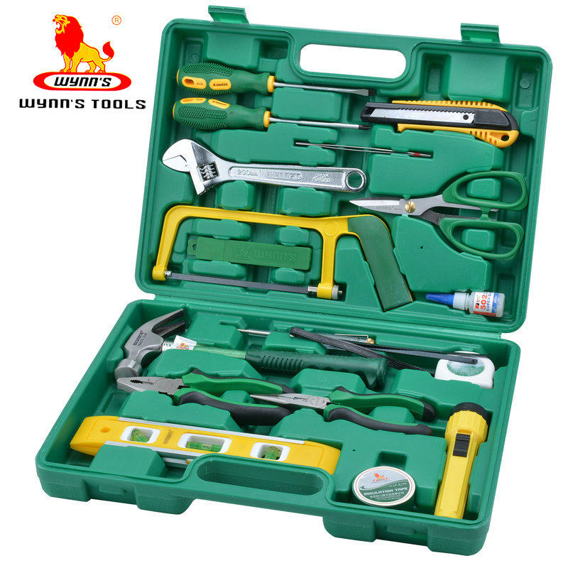 Wynns威力狮 18件家庭工具组套 18PC家用工具组合包 套装工具W018