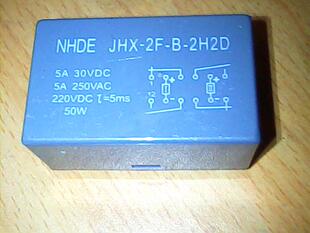 JHX-2F-B-2H2D   220VDC   原装拆机正品洪都继电器  JHX-2F-B-2H