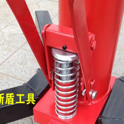 汽保工具设备0.5T套缸式液压高位运送器 变速箱托架 双击顶高器